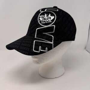 Cirque du Soleil Beatles LOVE Baseball Hat Cap Adjustable Las Vegas Mirage Black